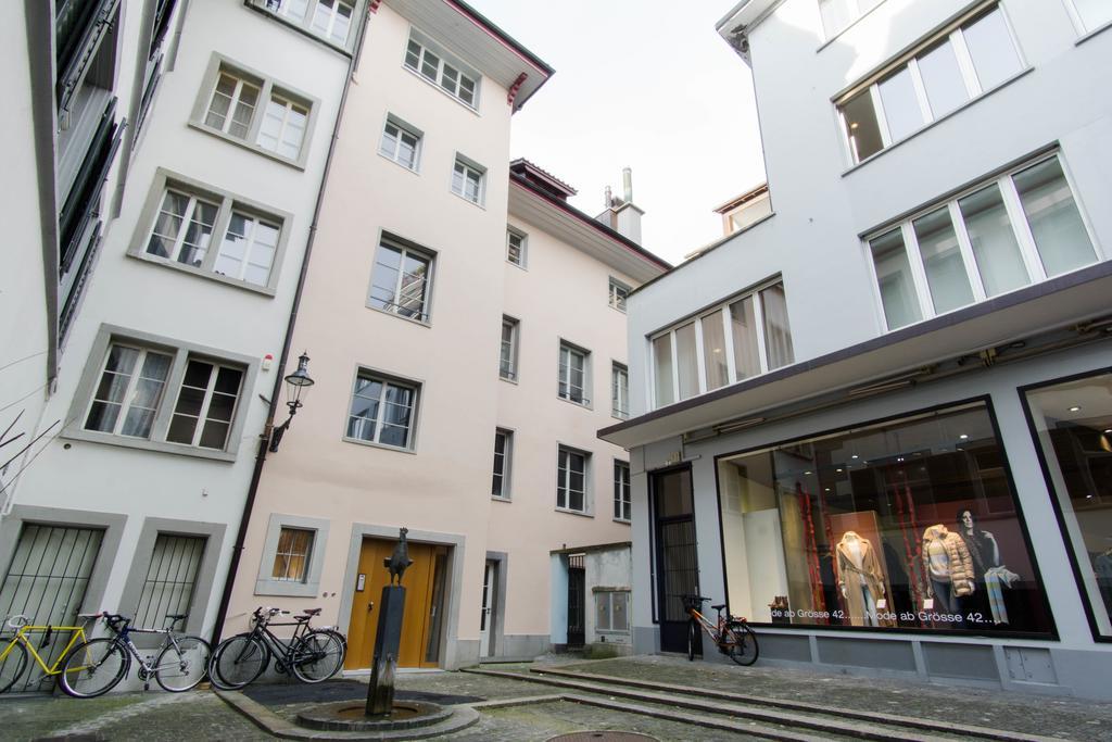 Kobi Apartments Hirschenplatz Luzern Exteriör bild
